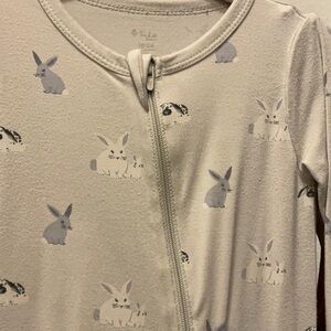 Kyte baby bunny zip romper